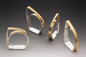 22k Yellow Gold Architectural Ring