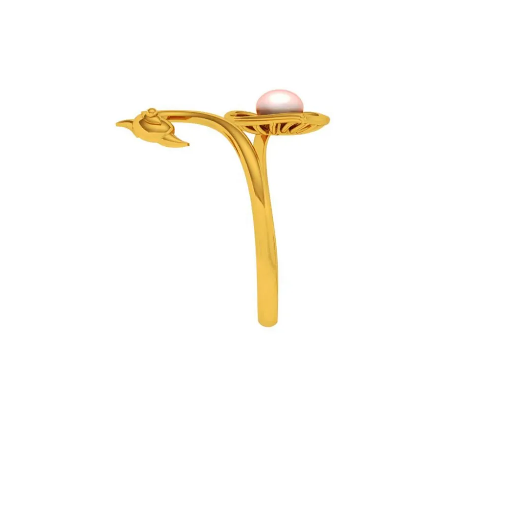22KT (916) Yellow Gold Ring For Women