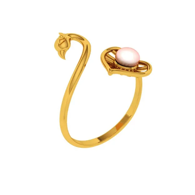 22KT (916) Yellow Gold Ring For Women