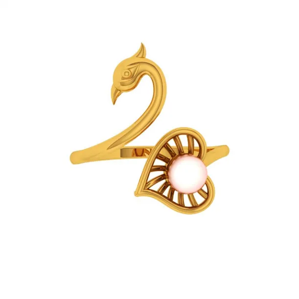 22KT (916) Yellow Gold Ring For Women