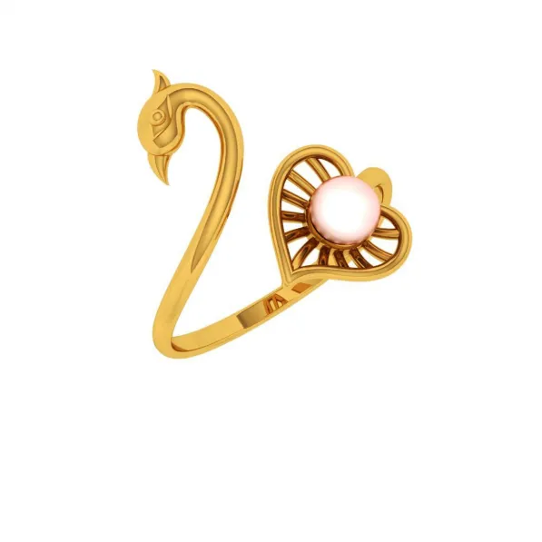 22KT (916) Yellow Gold Ring For Women