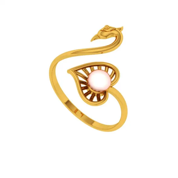 22KT (916) Yellow Gold Ring For Women