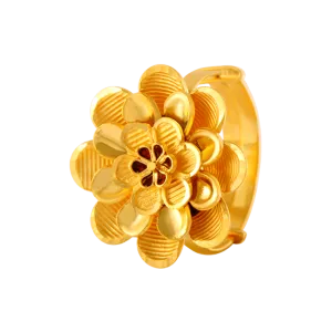 22KT Yellow Gold Ring For Women