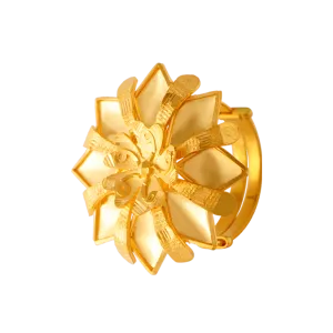 22KT Yellow Gold Ring For Women