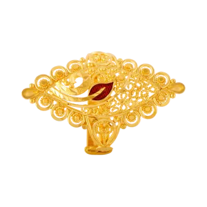 22KT Yellow Gold Ring For Women