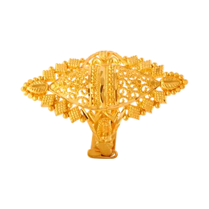 22KT Yellow Gold Ring For Women