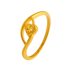 22KT Yellow Gold Ring For Women