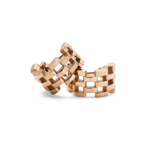 5-Link Earrings Rose Gold