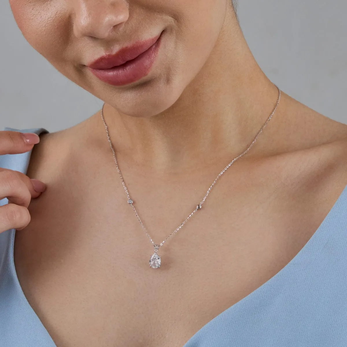 92.5 Silver Necklace 183128