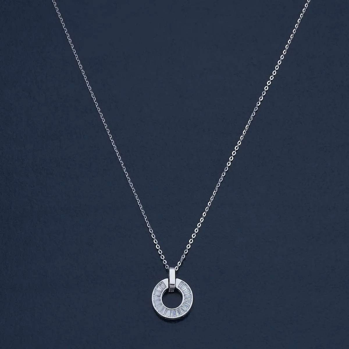 92.5 Silver Pendant with Chain 180875