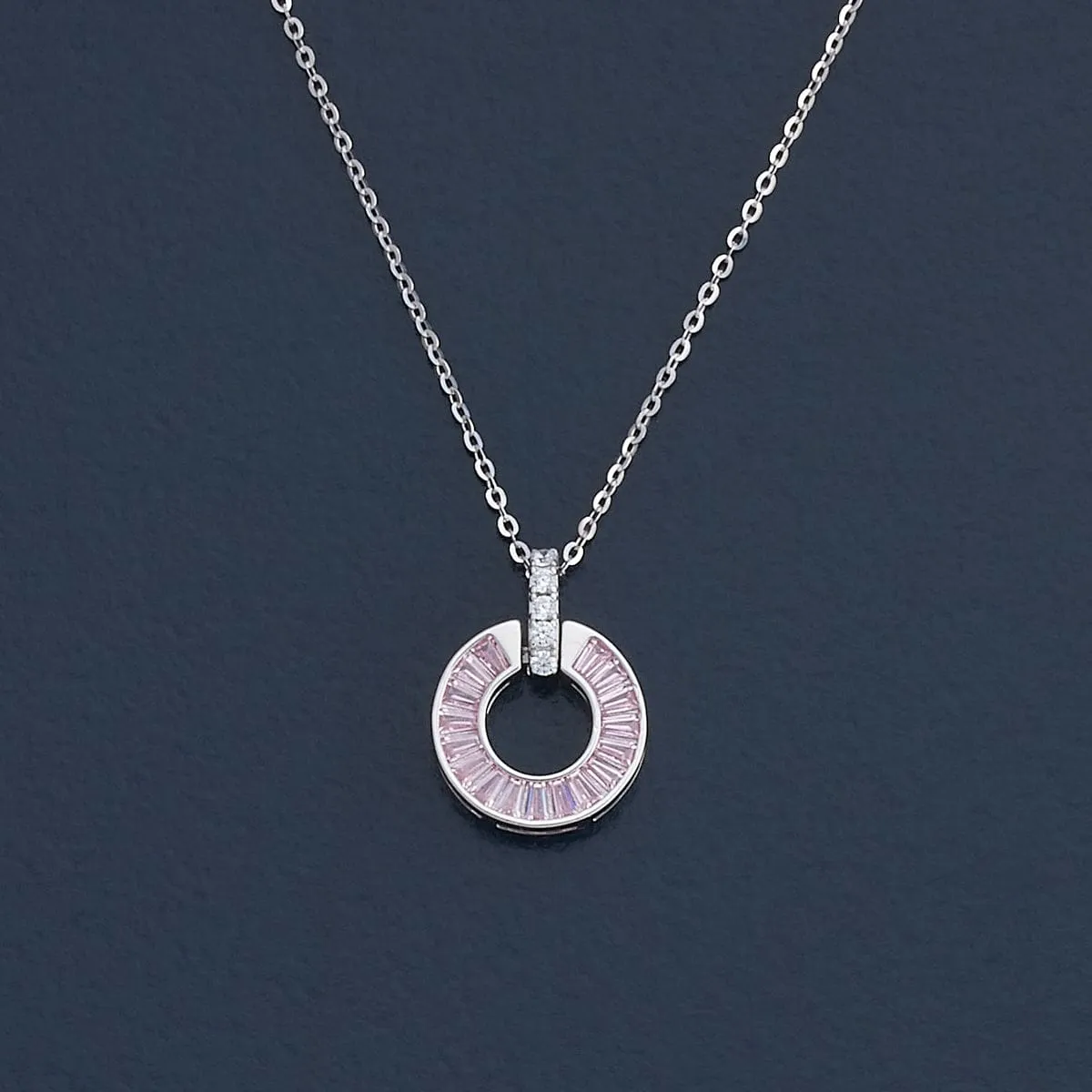 92.5 Silver Pendant with Chain 180875