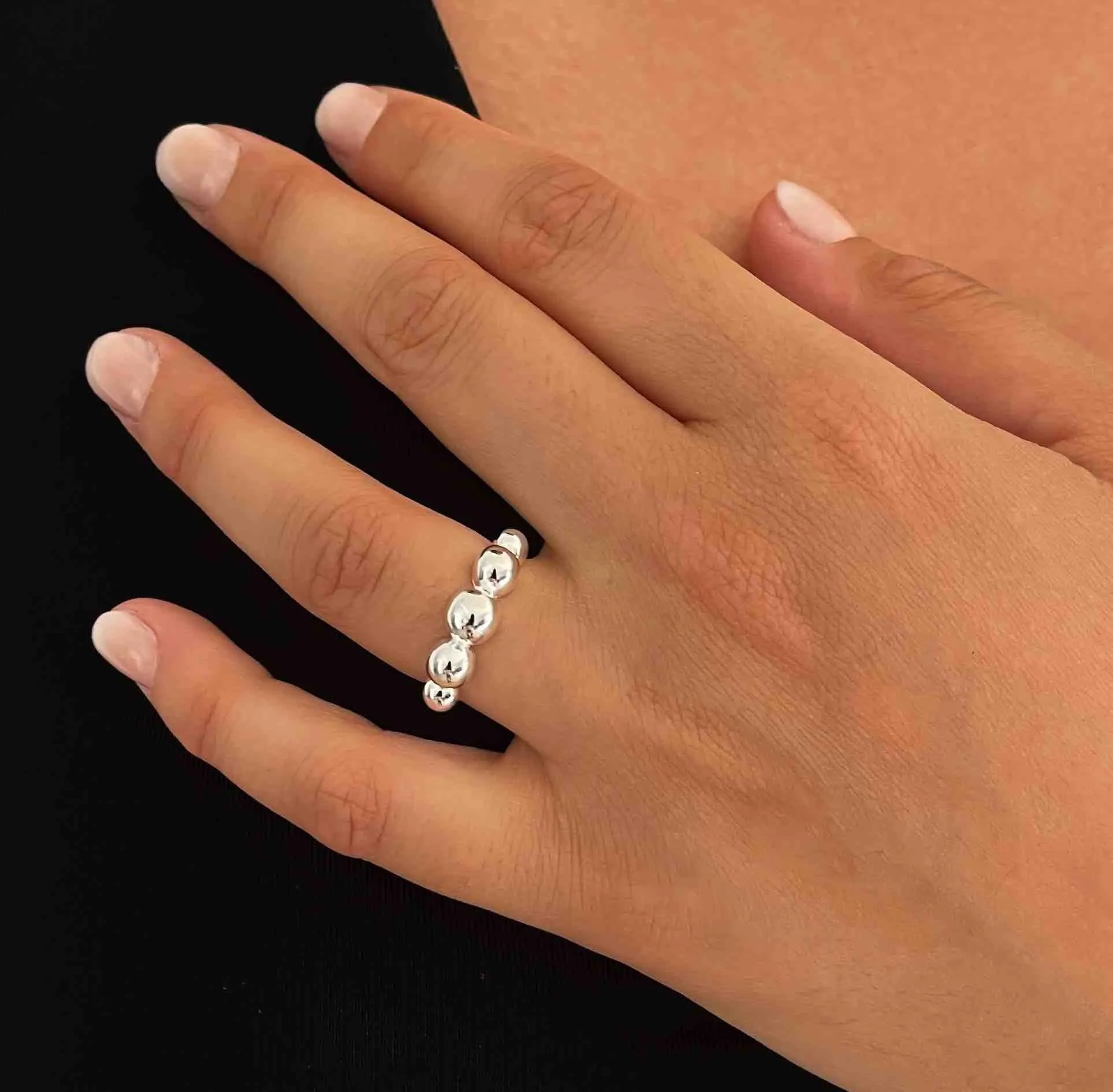 925 Silver Plated Silver Ring