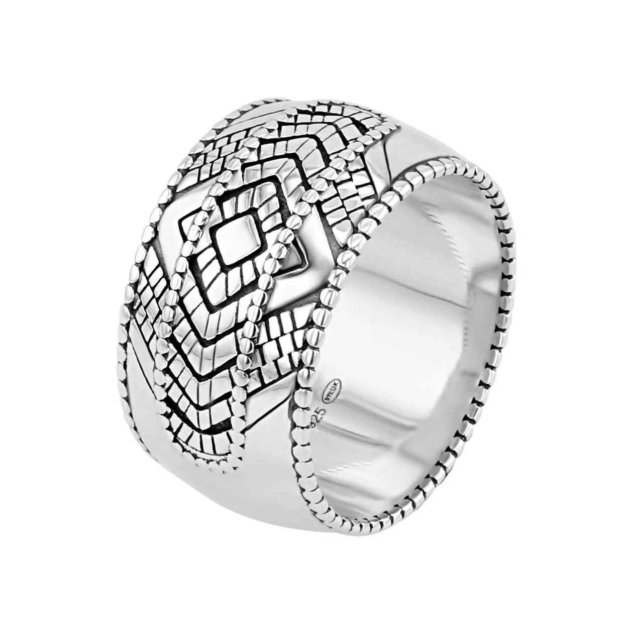 925 Silver Plated Silver Ring