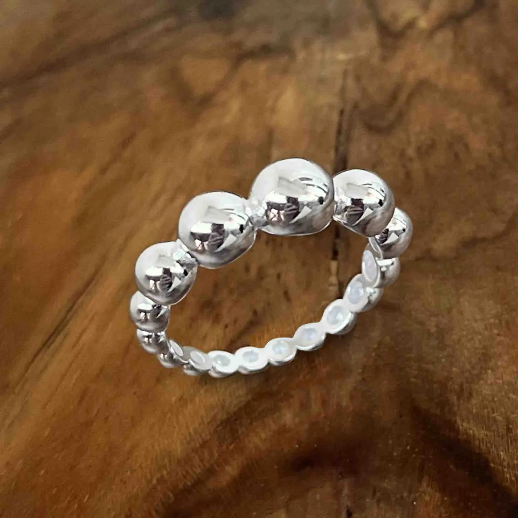 925 Silver Plated Silver Ring