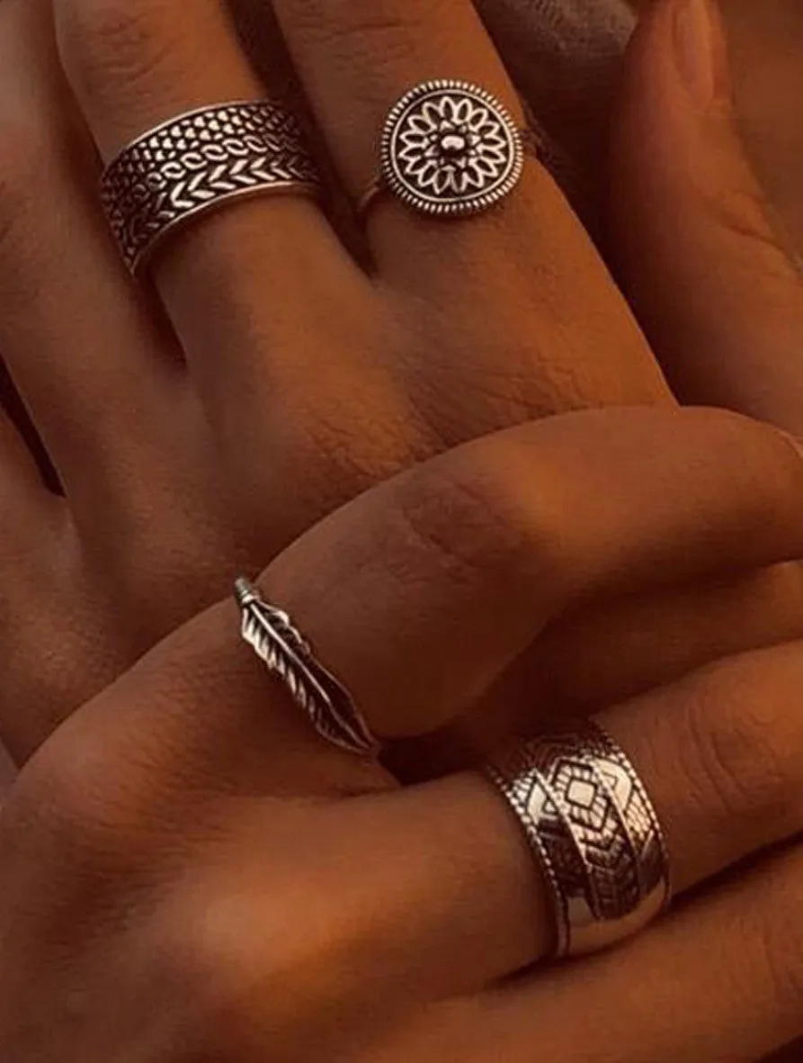 925 Silver Plated Silver Ring