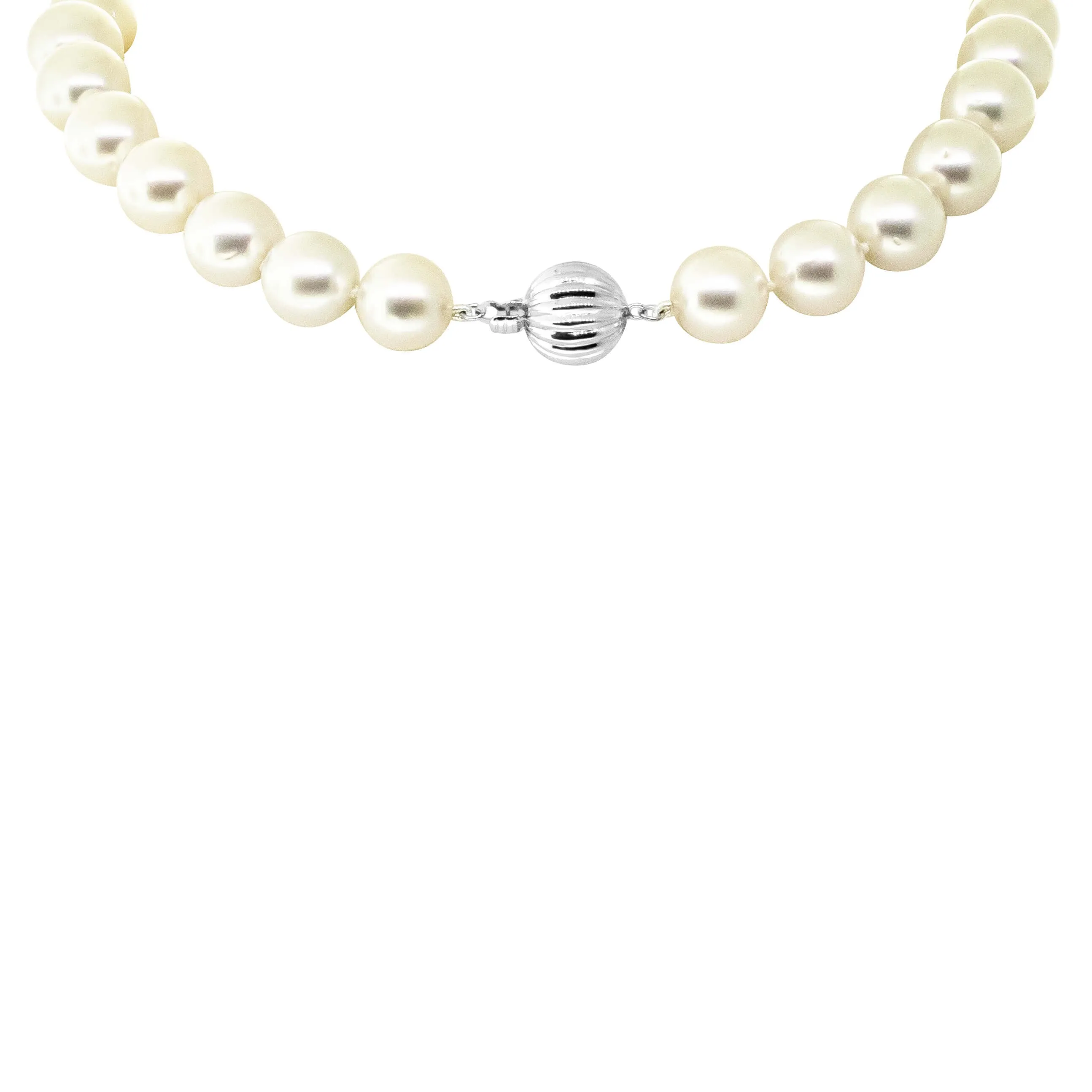 9ct White Gold South Sea Pearl Strand