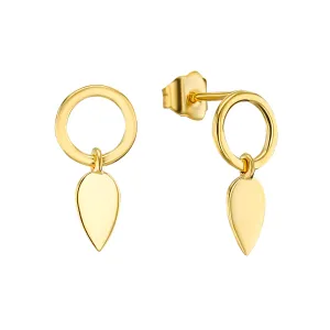 9k Yellow Gold Earrings