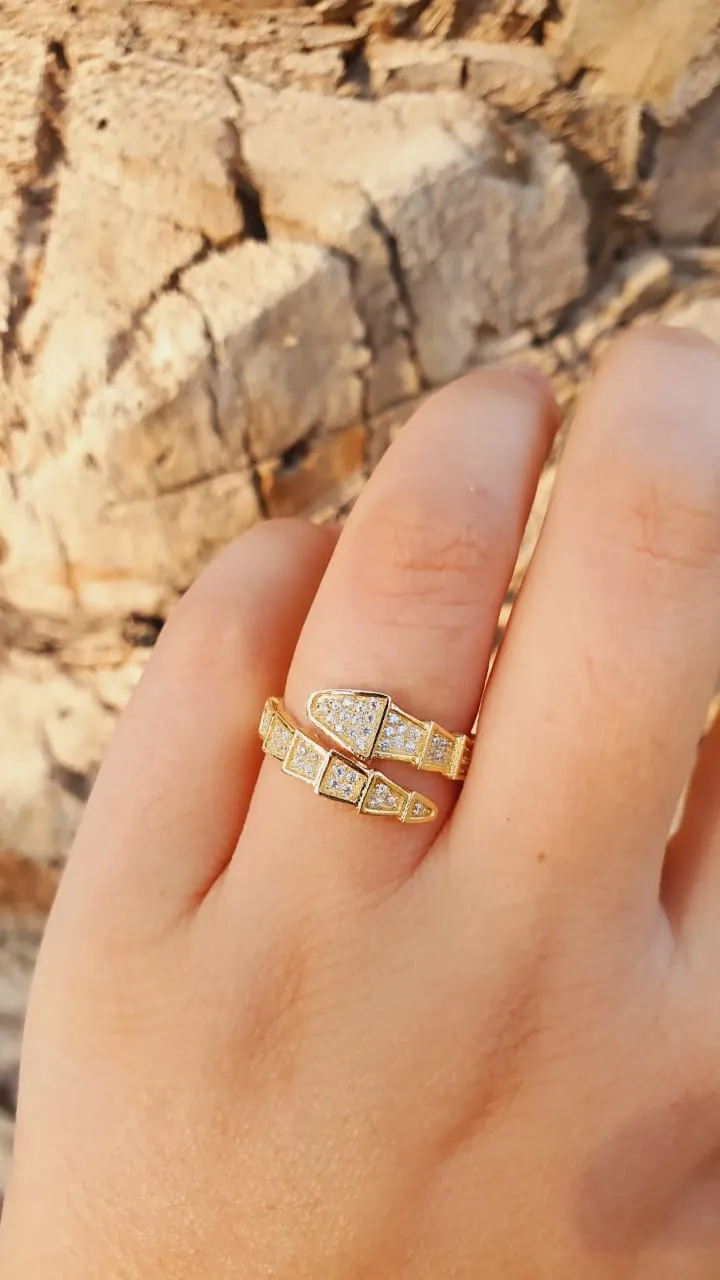 Adjustable 925 Sterling Silver Alpin Ring