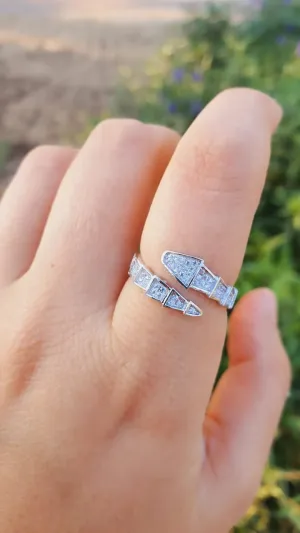 Adjustable 925 Sterling Silver Alpin Ring