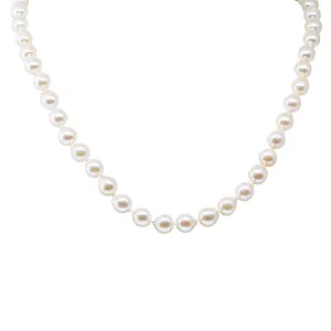 Akoya Pearl Necklace With 9ct White Gold Clasp