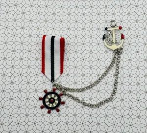 Anchor Down Brooch
