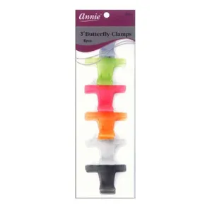 Annie 2" Butterfly Clamps 6Ct