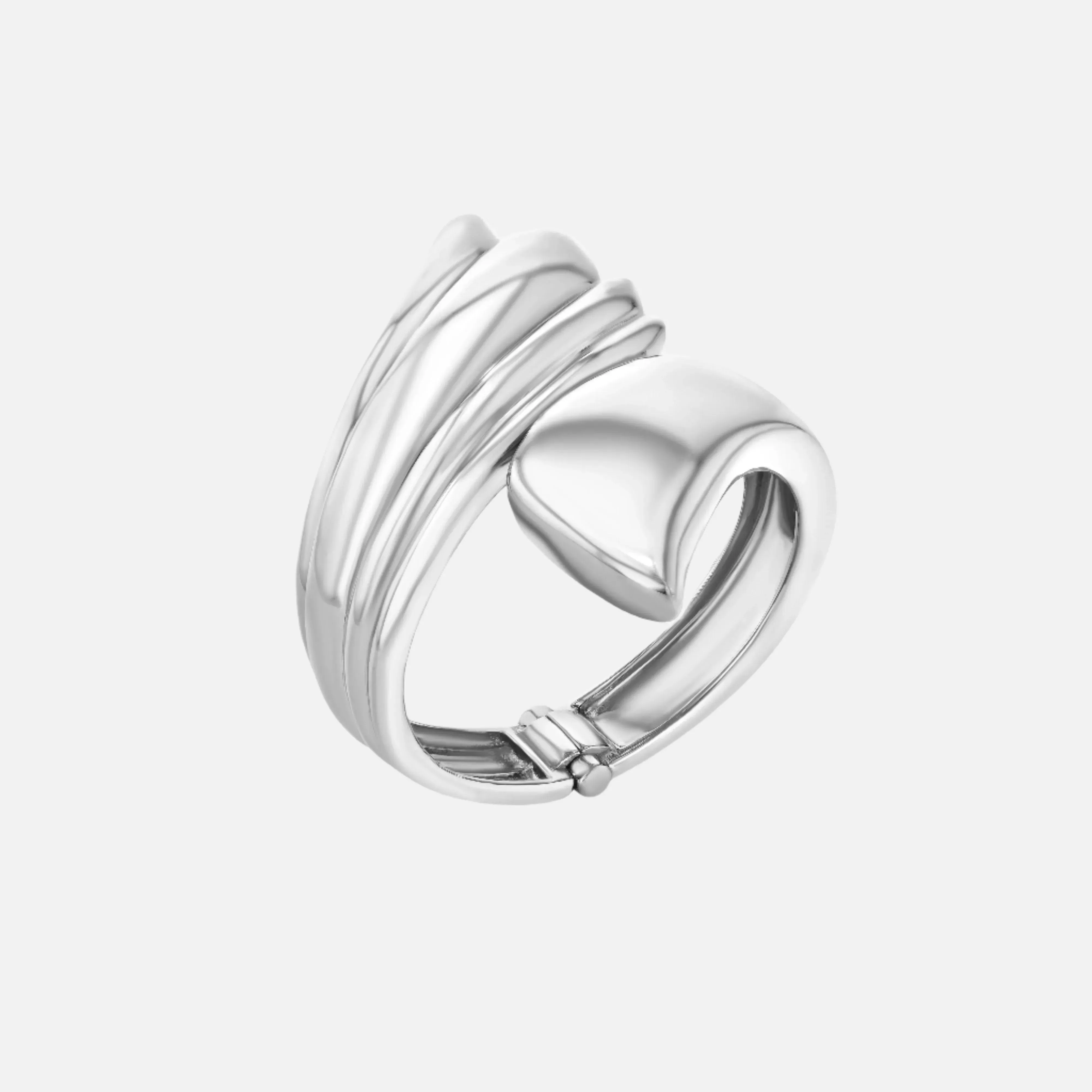 Aqua Frequency Bracelet, Rhodium