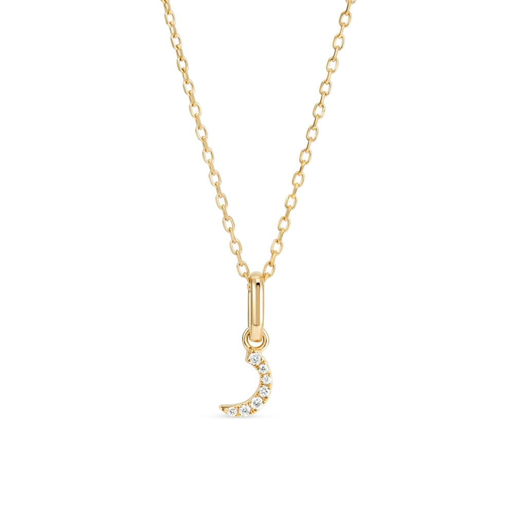 Arabic Letter Pendant Yellow Gold - ?