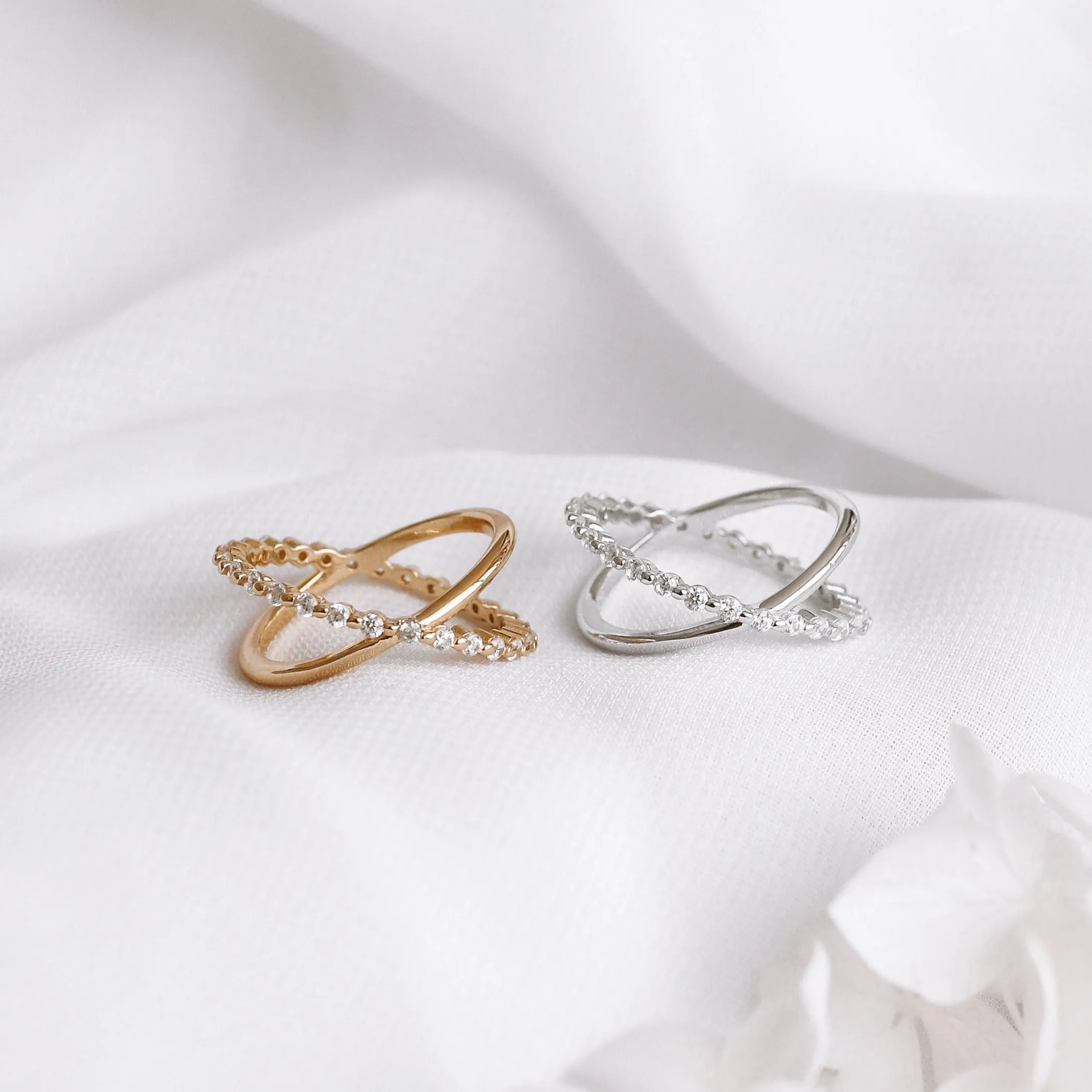 Ava - Sterling Silver Fine Ring