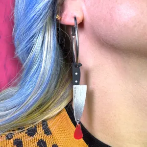 Bloody Hell! Large Hoop Earrings