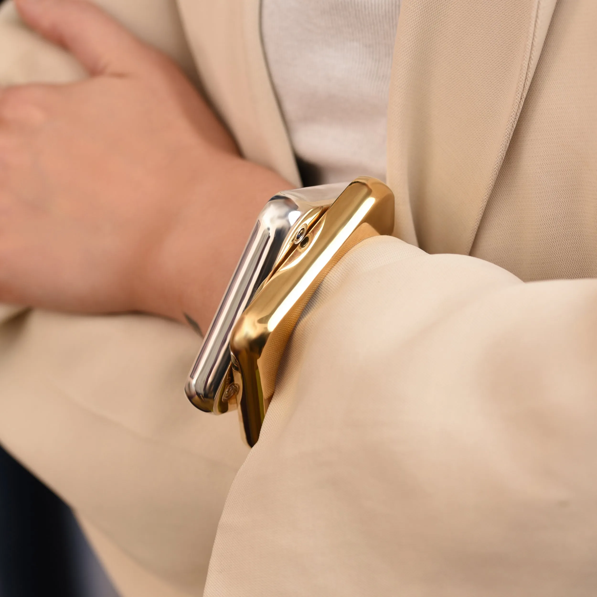 BOLD Bangle, Silver