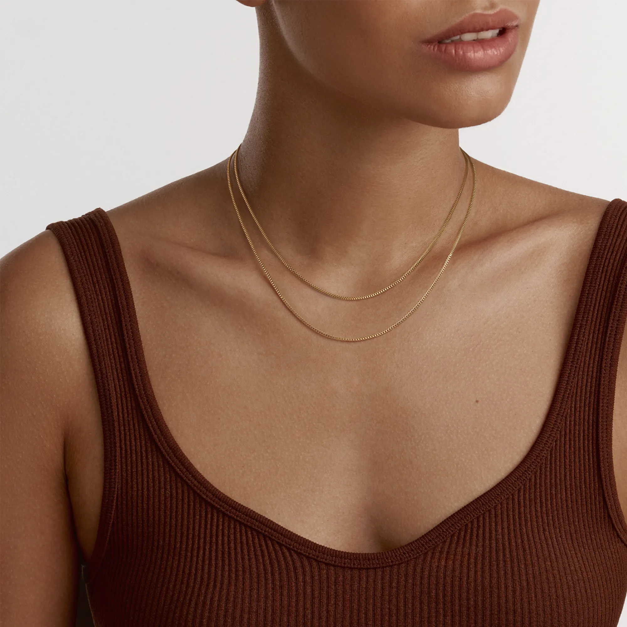 Box Chain Necklace G