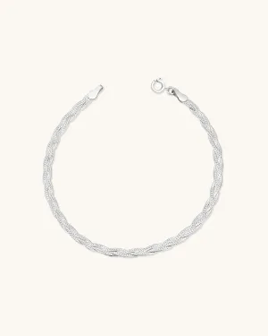 Braided Herringbone Bracelet