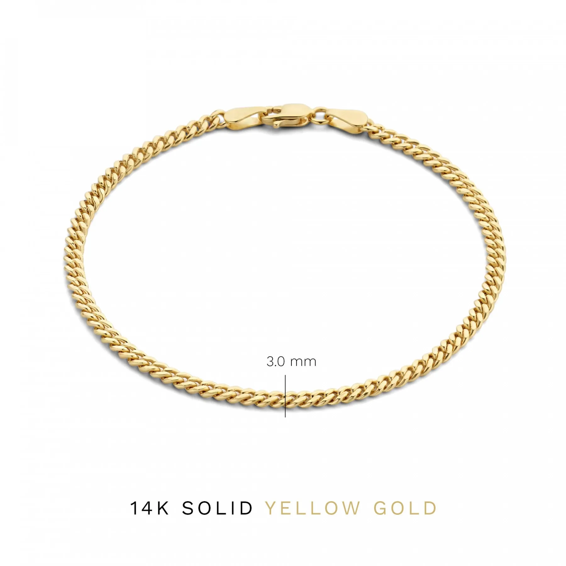 Cadeau d'Isabel 14 karat gold bracelets gift set