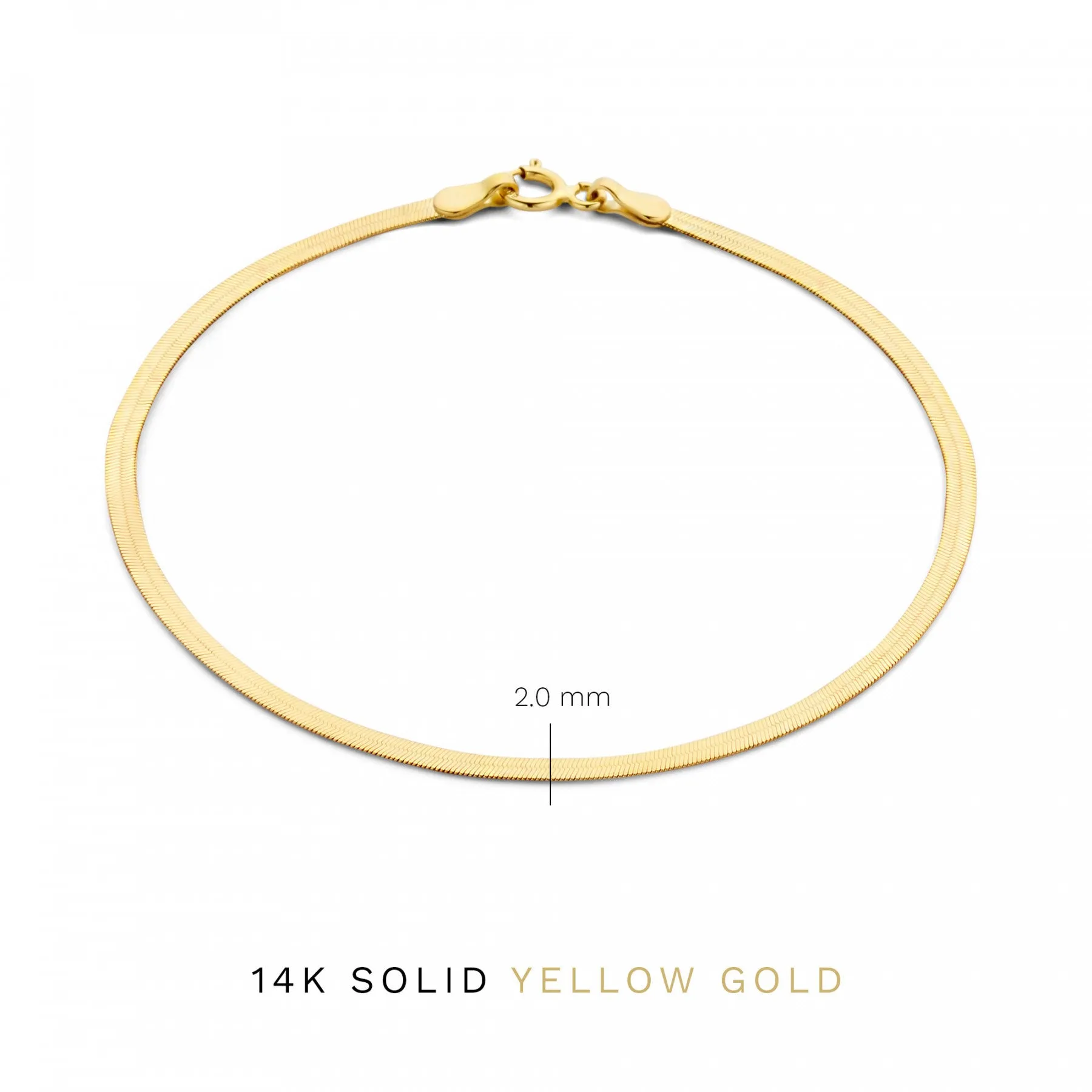 Cadeau d'Isabel 14 karat gold bracelets gift set