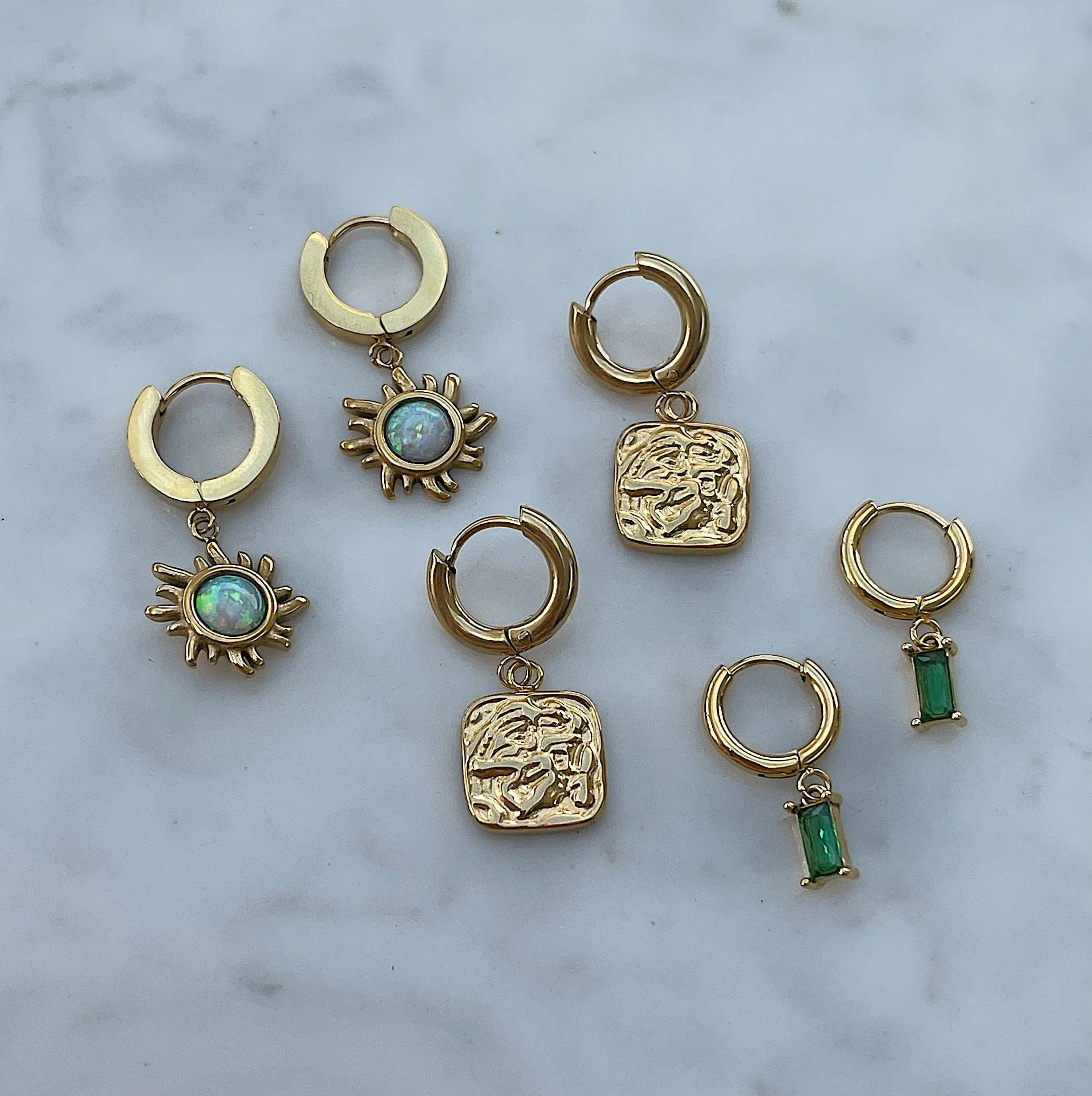 Cayman Hoop Earrings