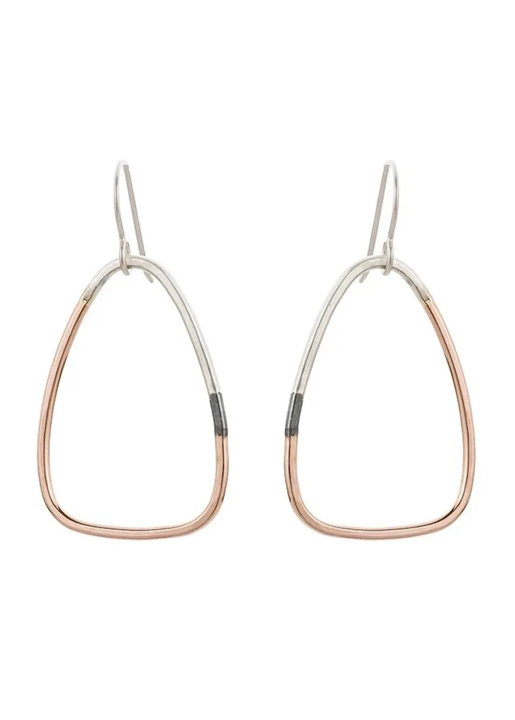 Colleen Mauer Designs | Tri-Toned Earring