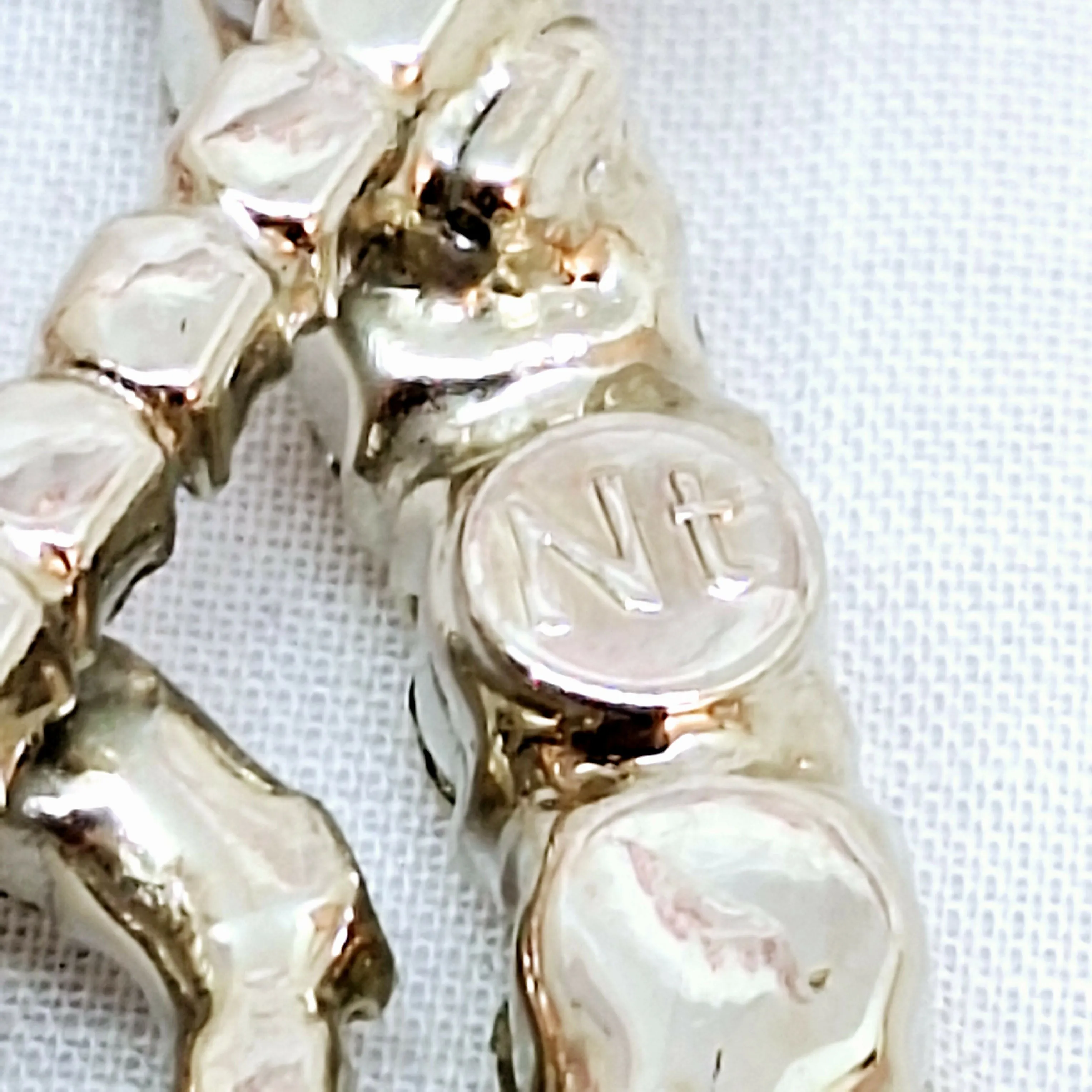 Costume Treble Clef Brooch