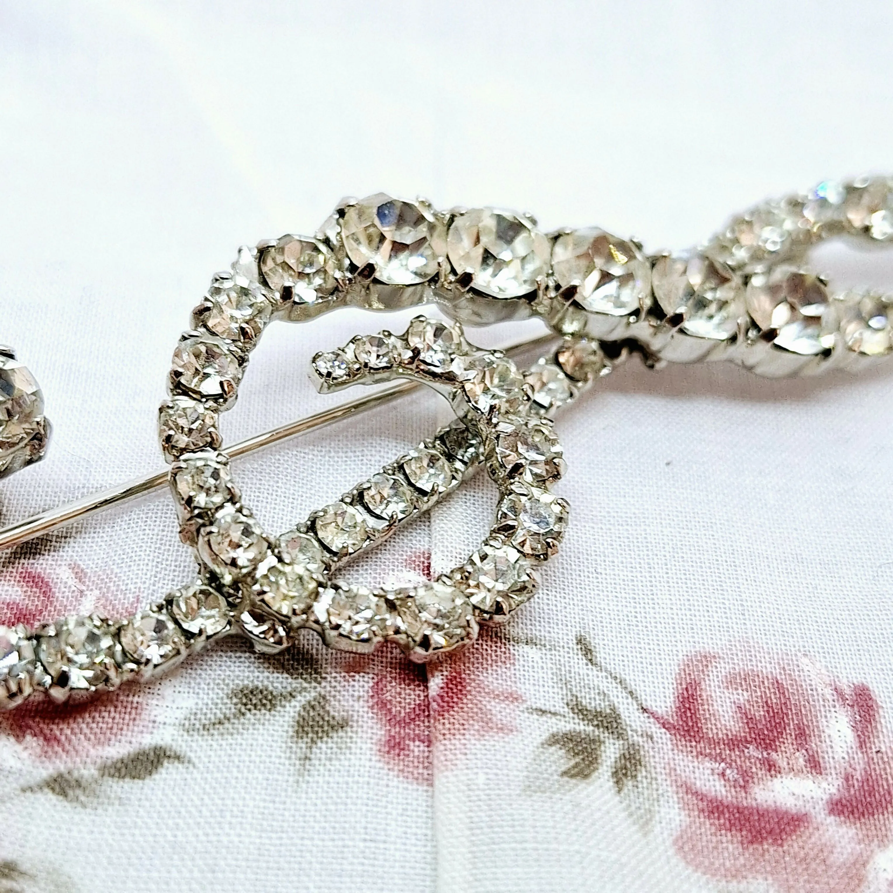 Costume Treble Clef Brooch