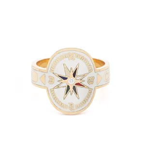 Cream Internal Compass : Cigar Band