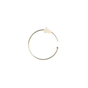 Creole Hoop 20mm 18k Gold - sold by piece