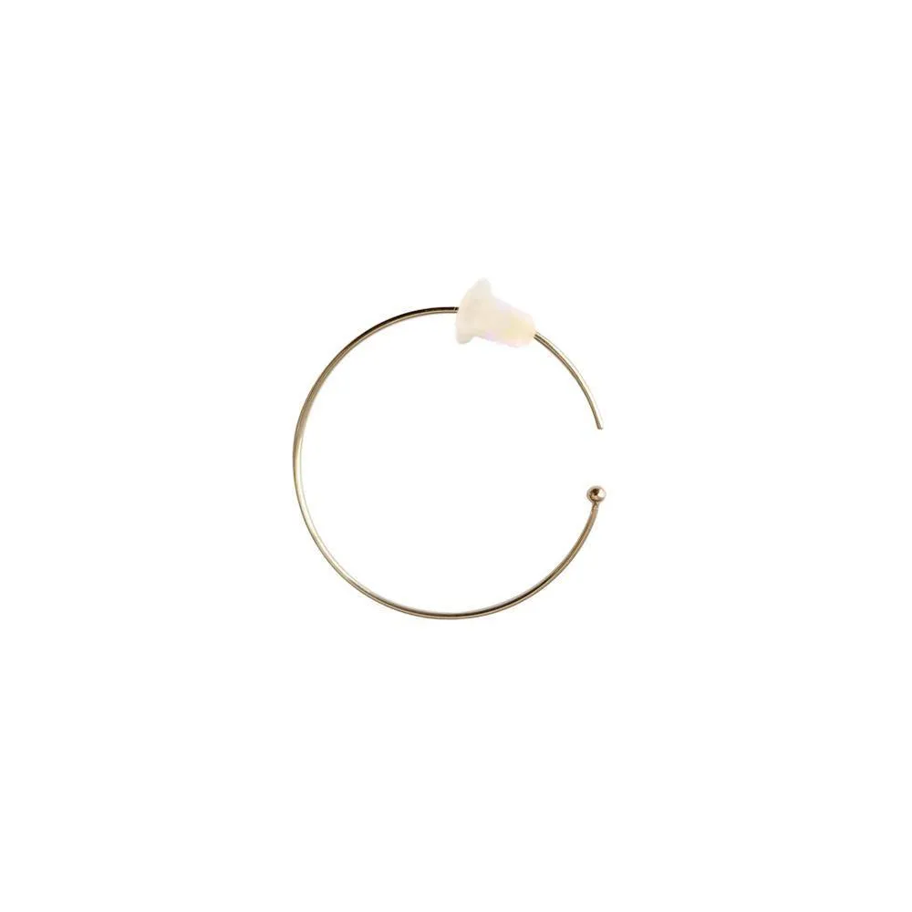Creole Hoop 20mm 18k Gold - sold by piece