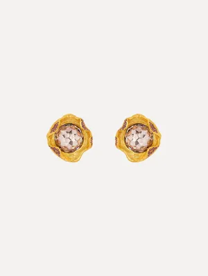 Crystal Nest Earrings