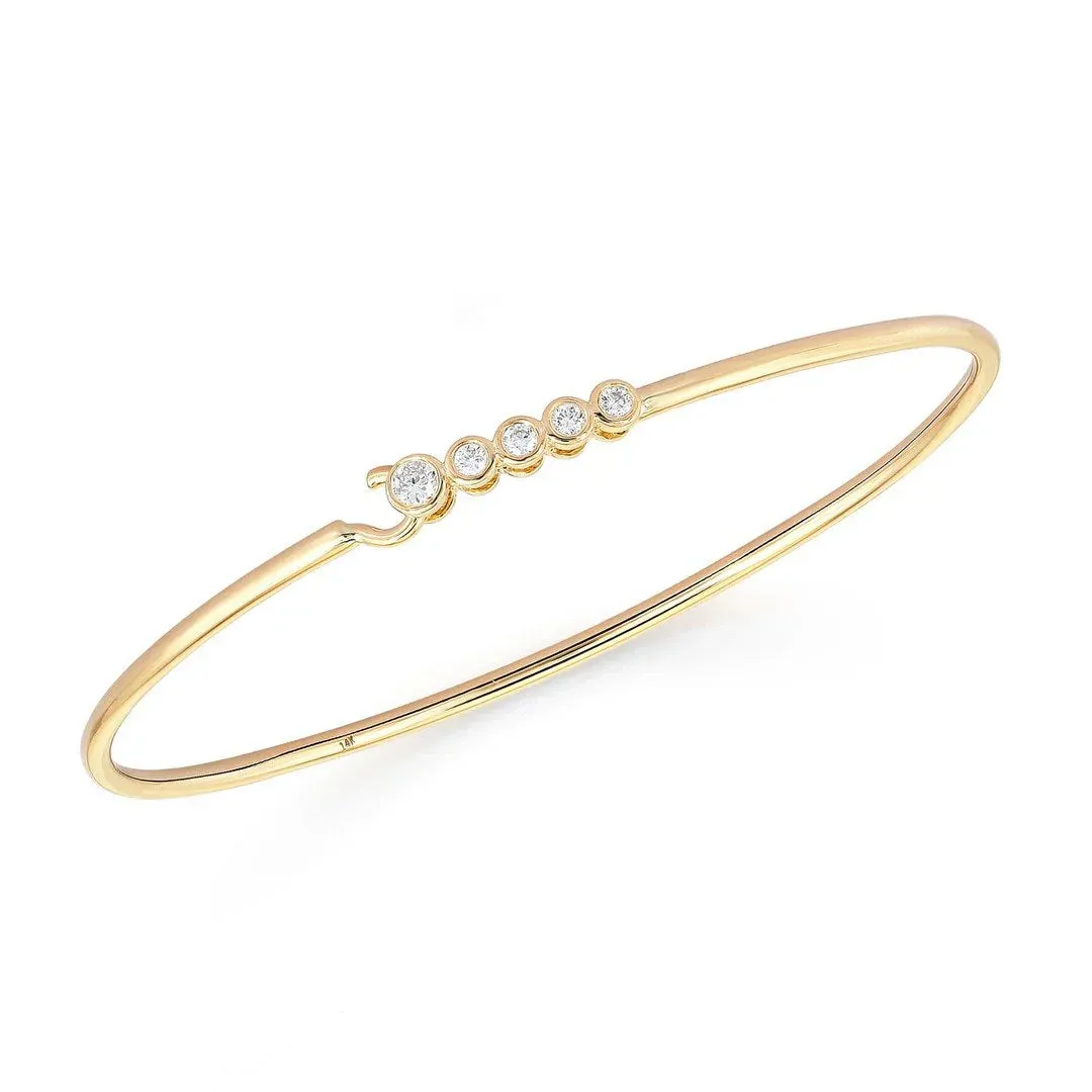 DIAMOND BEZEL LATCH BRACELET