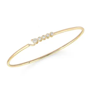 DIAMOND BEZEL LATCH BRACELET