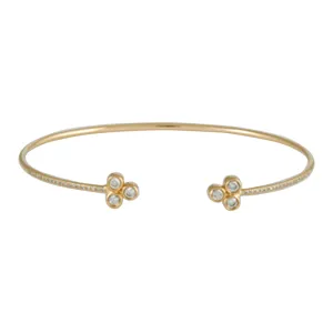 DIAMOND TRIO CUFF BRACELET