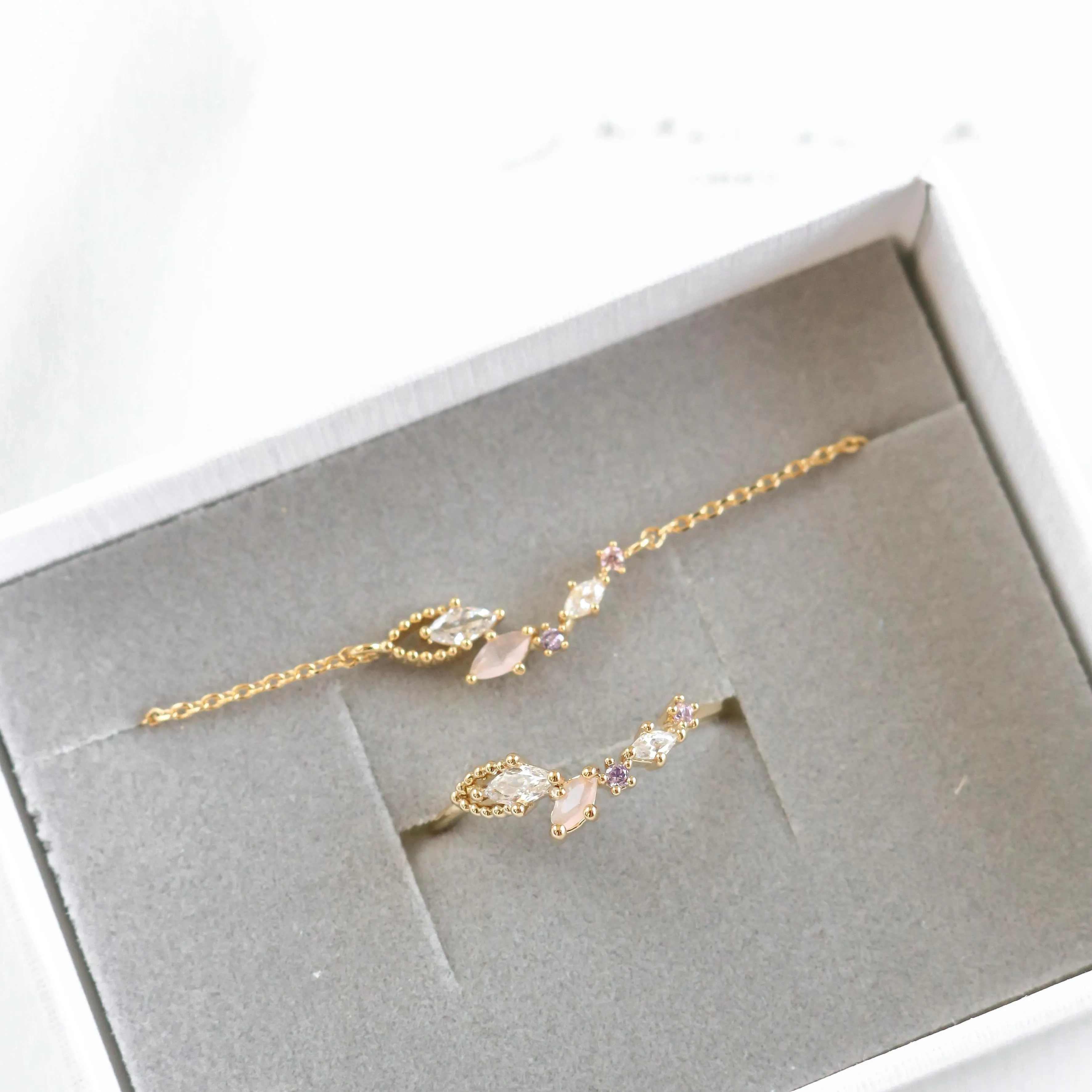 Dove Ring & Necklace Set
