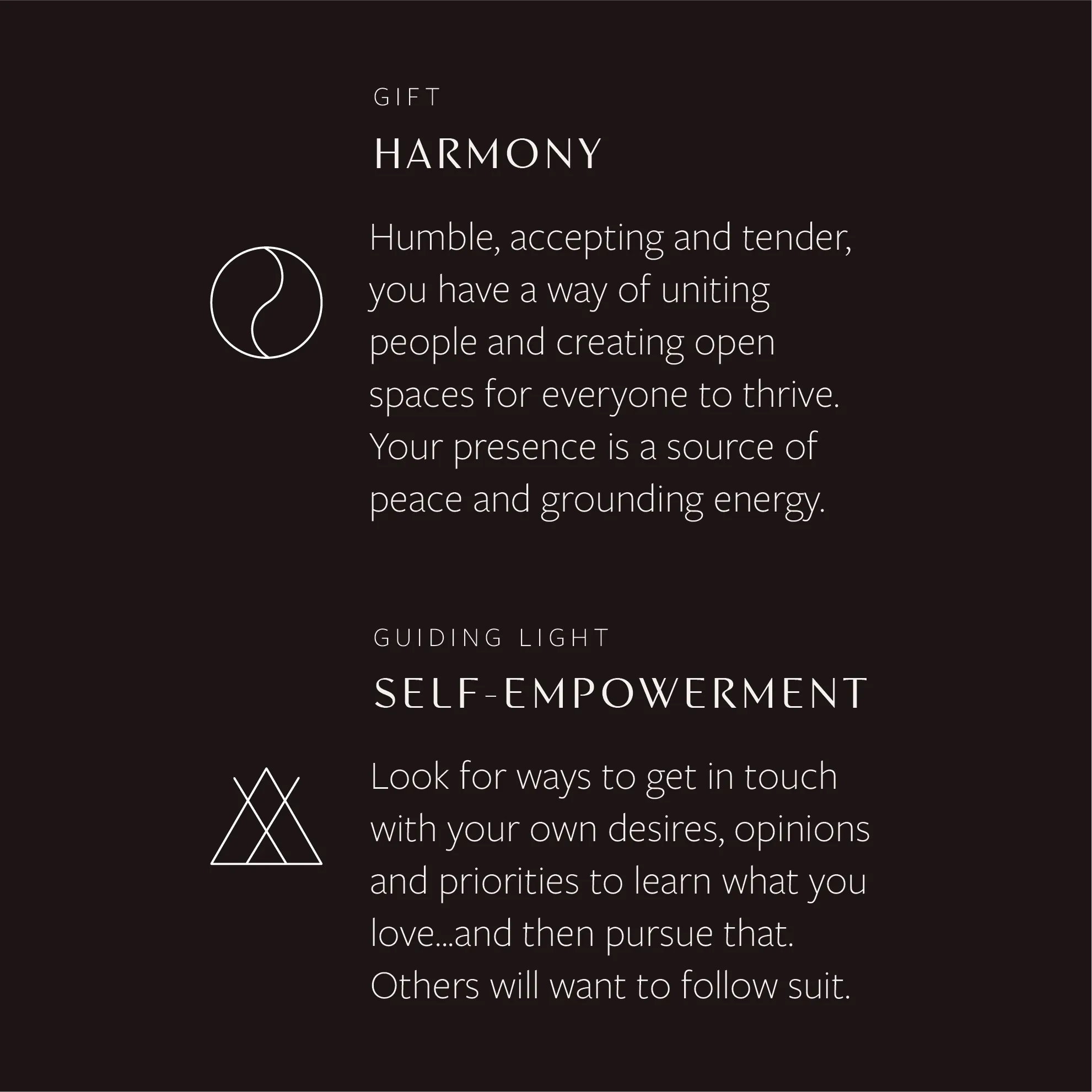 Enneagram Type Nine Necklace