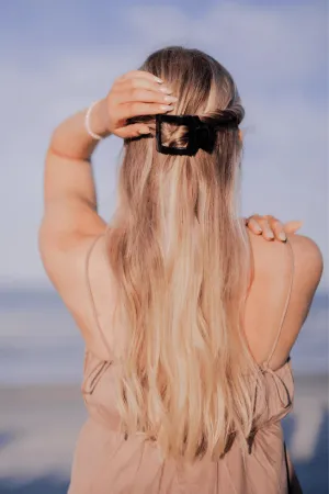 Flat Square Small Hair Clip Teleties
