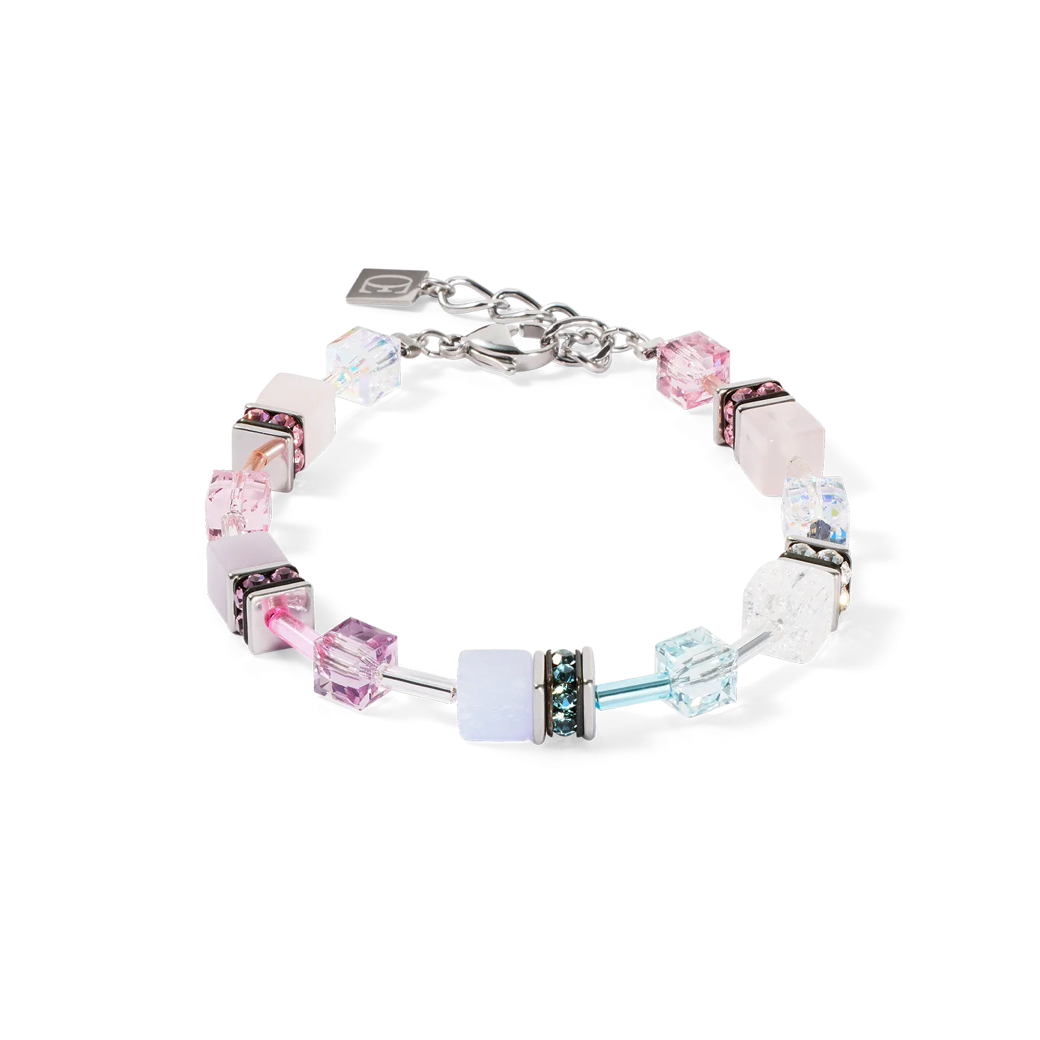 GeoCUBE? Iconic Precious bracelet pink-lilac